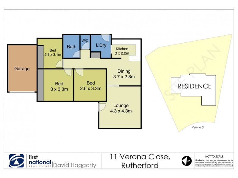 11 Verona Close, Rutherford NSW 2320 Floorplan