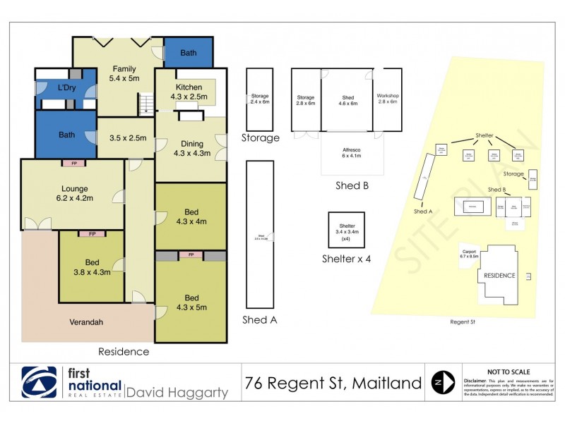 76 Regent Street, Maitland NSW 2320 Floorplan