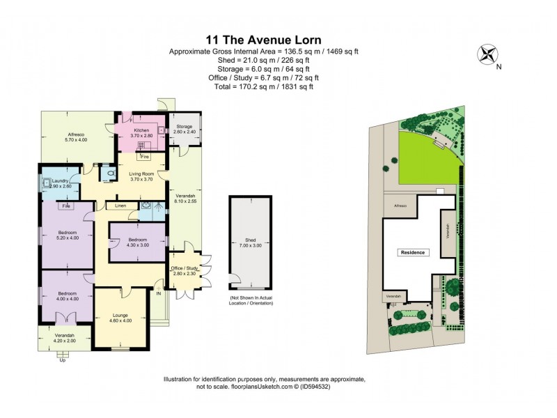 11 The Avenue, Lorn NSW 2320 Floorplan