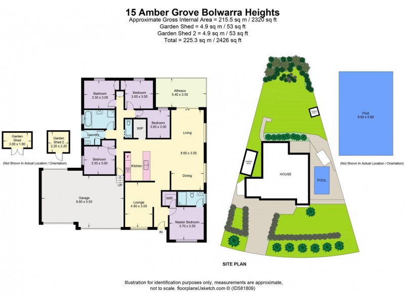 15 Amber Grove, Bolwarra Heights NSW 2320 Floorplan