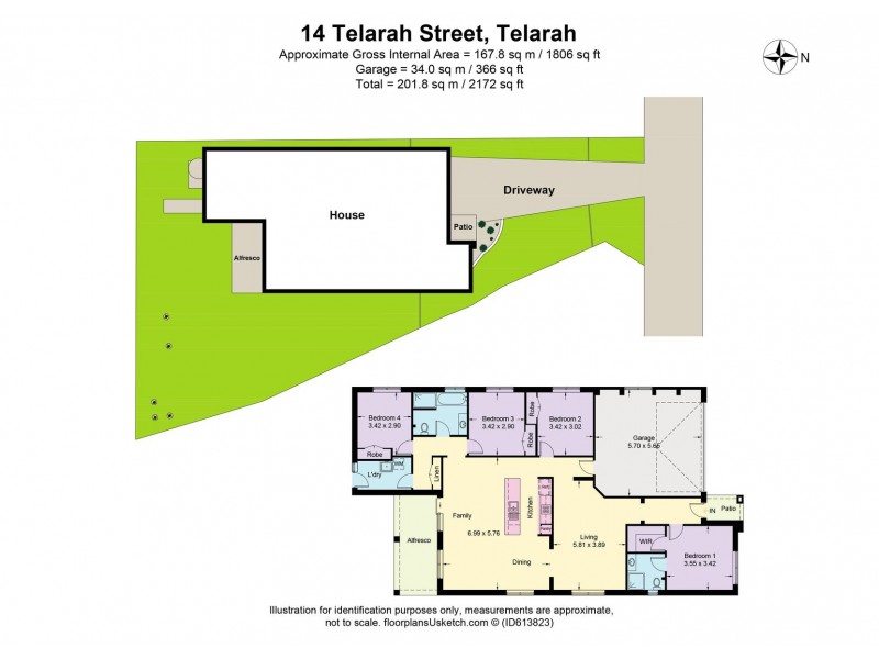 14 Telarah Street, Telarah NSW 2320 Floorplan