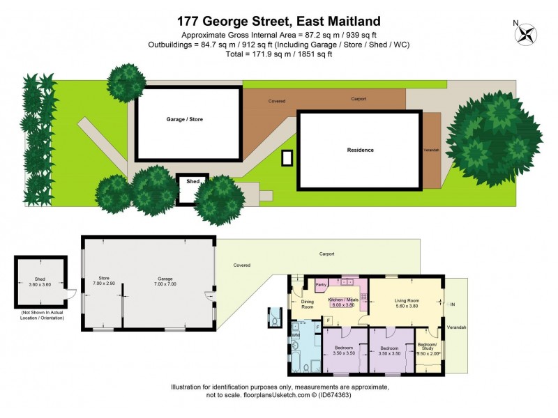 177 George Street, East Maitland NSW 2323 Floorplan