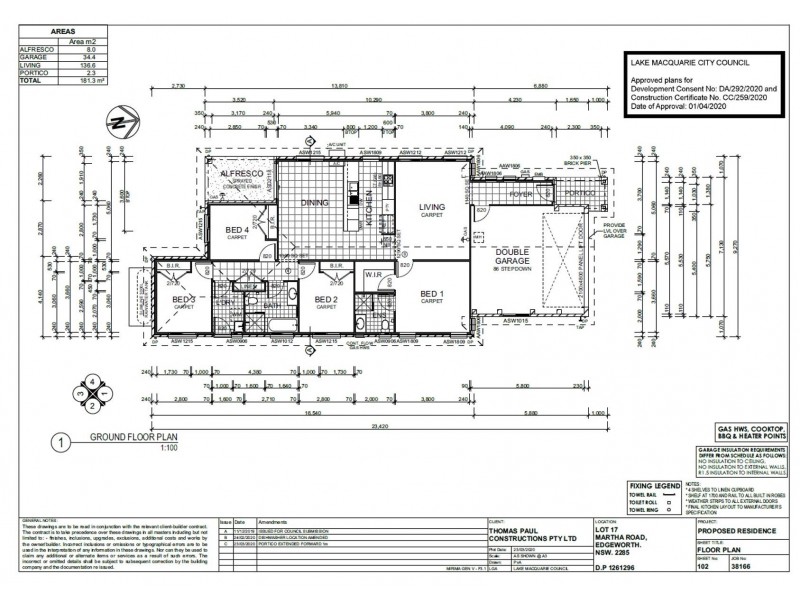 7 Martha Road, Edgeworth NSW 2285 Floorplan