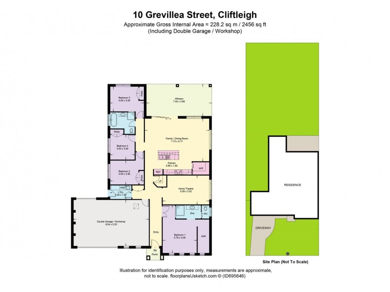 10 Grevillea Street, Cliftleigh NSW 2321 Floorplan