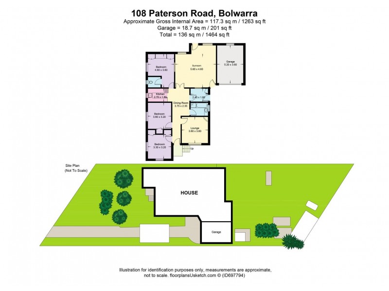 108 Paterson Road, Bolwarra NSW 2320 Floorplan