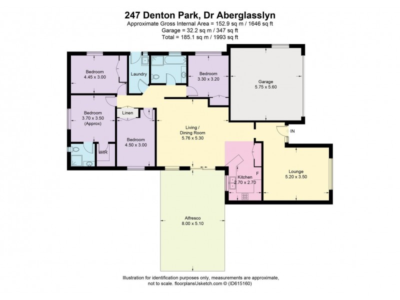 247. Denton Park Drive, Aberglasslyn NSW 2320 Floorplan