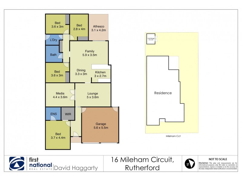 16 Mileham Circuit, Rutherford NSW 2320 Floorplan