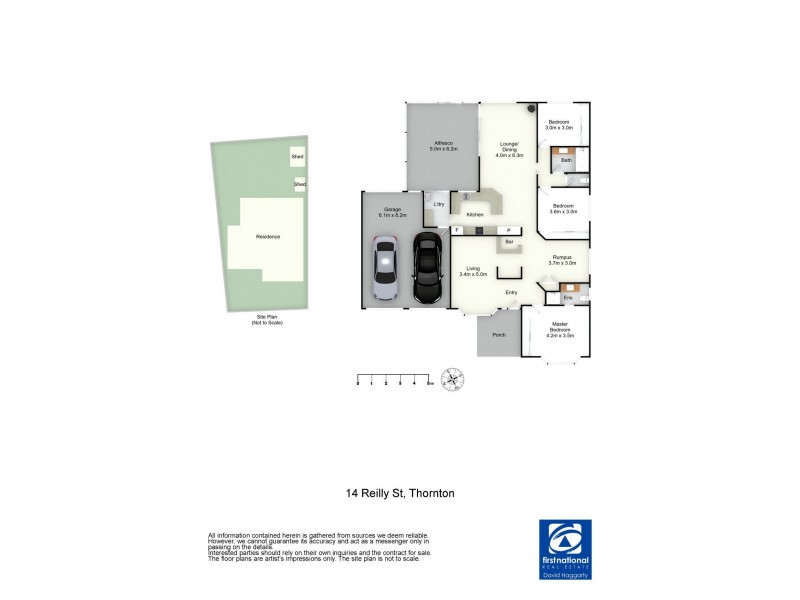 14 Reilly Street, Thornton NSW 2322 Floorplan