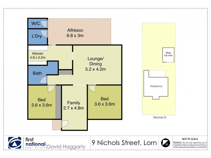 9 Nichols Street, Lorn NSW 2320 Floorplan
