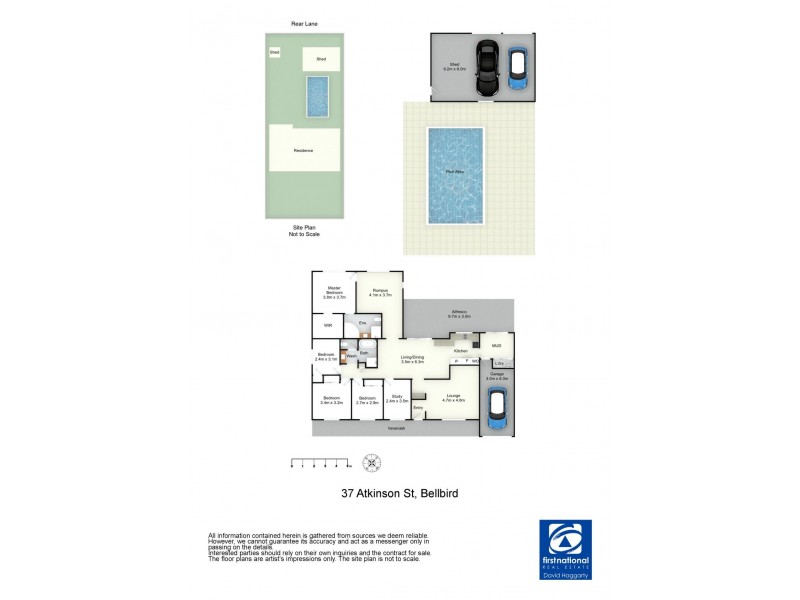 37 Atkinson Street, Bellbird NSW 2325 Floorplan