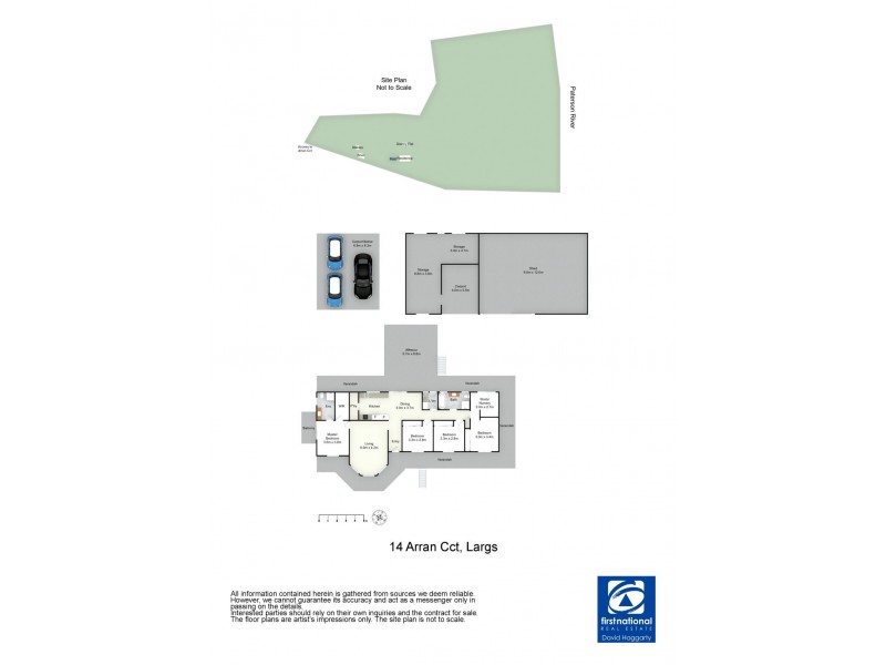14 Arran Circuit, Largs NSW 2320 Floorplan