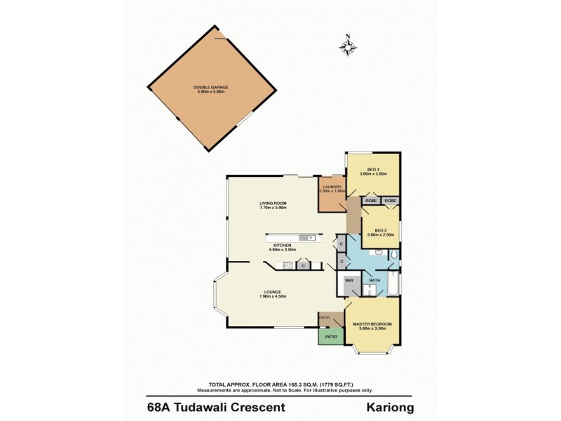 68a Tudawali Crescent, Kariong NSW 2250 Floorplan
