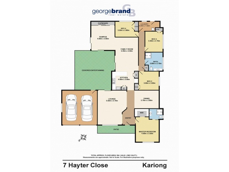 7 Hayter Close, Kariong NSW 2250 Floorplan
