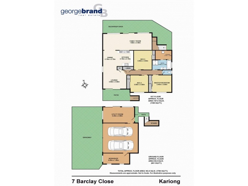 7 Barclay Close, Kariong NSW 2250 Floorplan