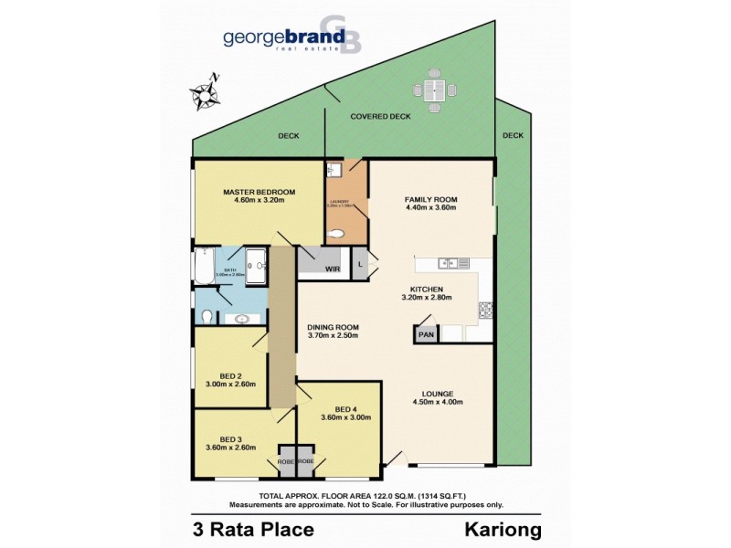 3 Rata Place, Kariong NSW 2250 Floorplan
