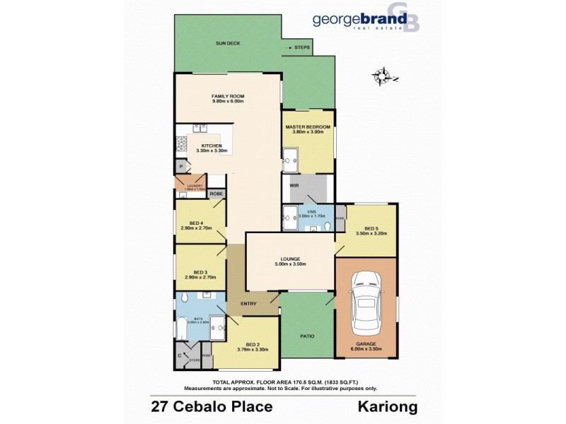 27 Cebalo Place, Kariong NSW 2250 Floorplan