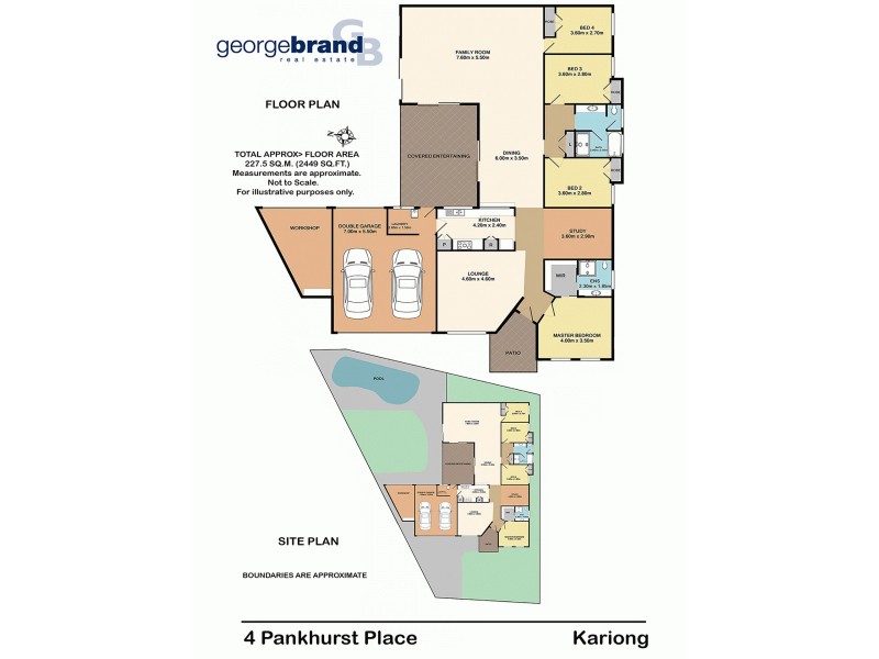 4 Pankhurst Place, Kariong NSW 2250 Floorplan