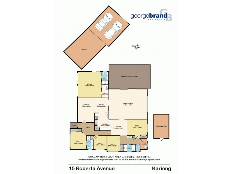 15 Roberta Ave, Kariong NSW 2250 Floorplan
