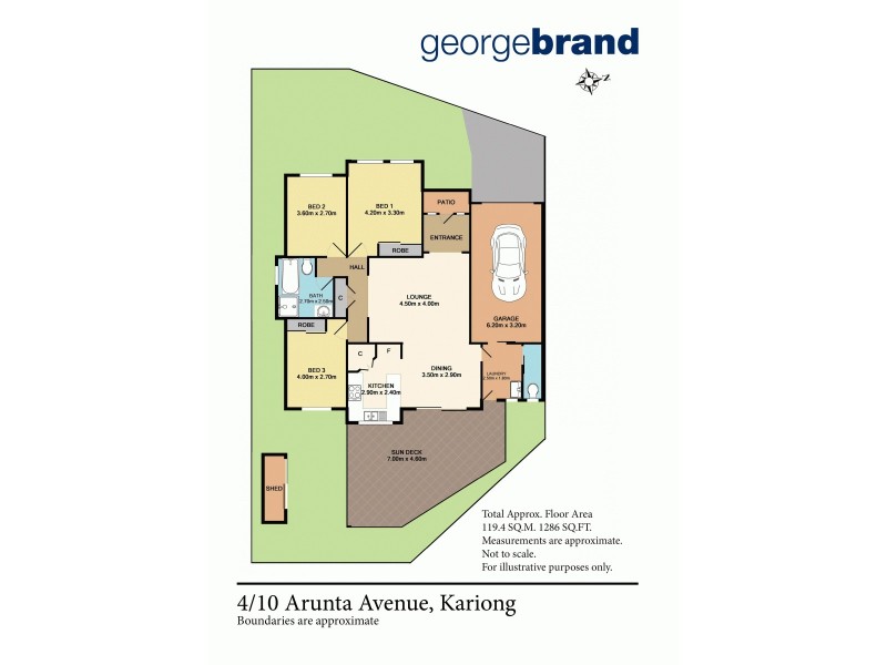 4/10 Arunta Avenue, Kariong NSW 2250 Floorplan