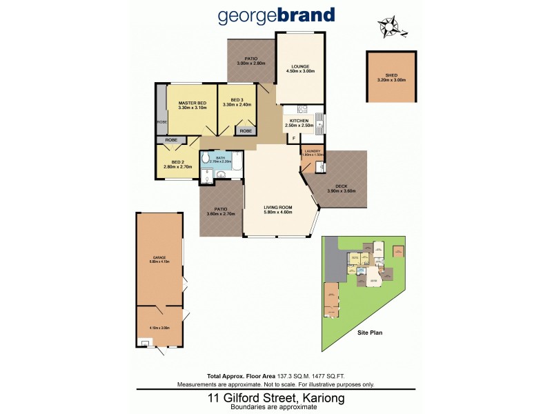 11 Gilford Street, Kariong NSW 2250 Floorplan
