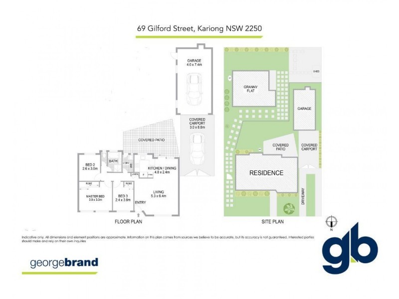 69 Gilford Street, Kariong NSW 2250 Floorplan