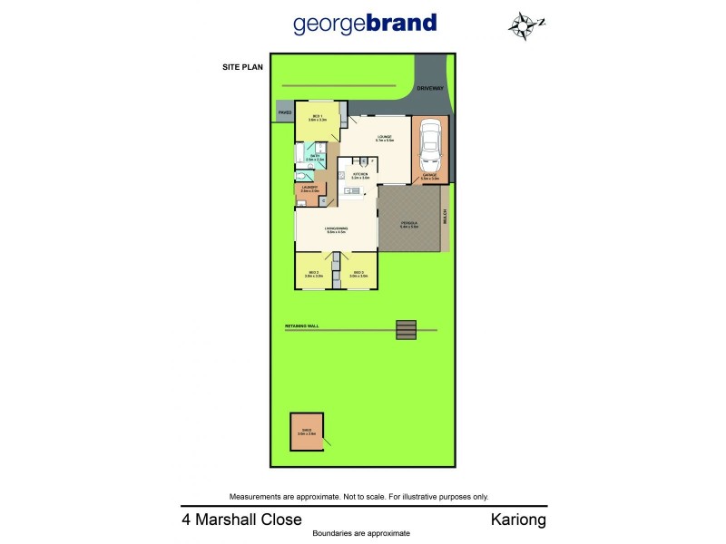 4 Marshall Close, Kariong NSW 2250 Floorplan