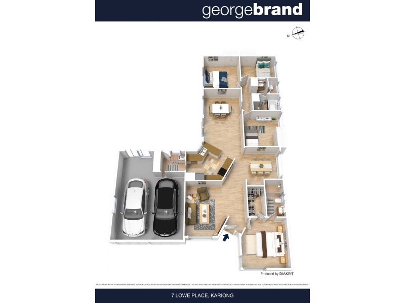 7 Lowe Place, Kariong NSW 2250 Floorplan