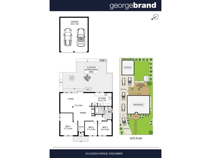 18 Algona Avenue, Kincumber NSW 2251 Floorplan