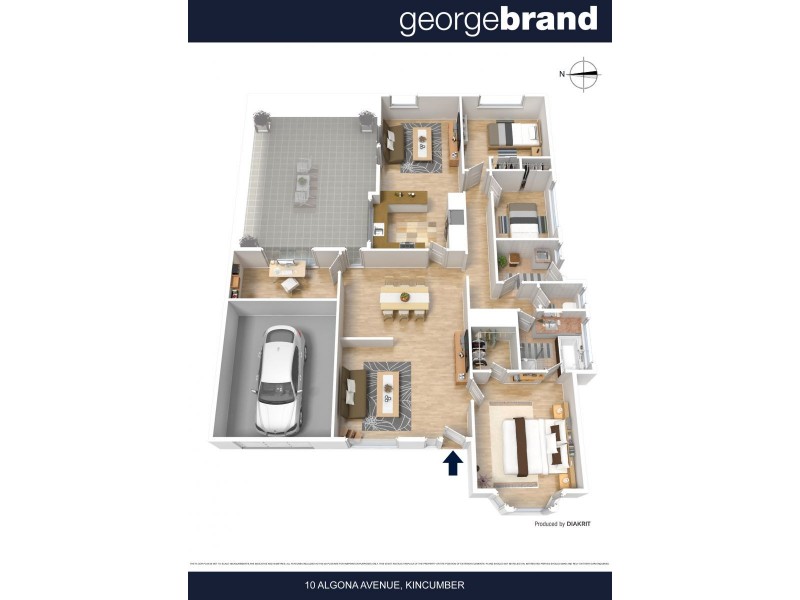 10 Algona Avenue, Kincumber NSW 2251 Floorplan