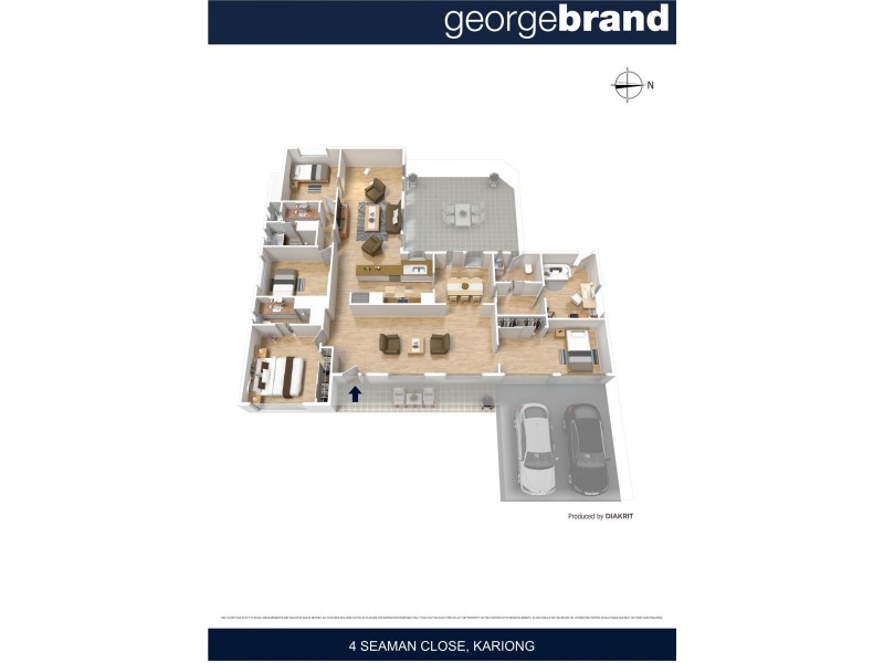 4 Seaman Close, Kariong NSW 2250 Floorplan
