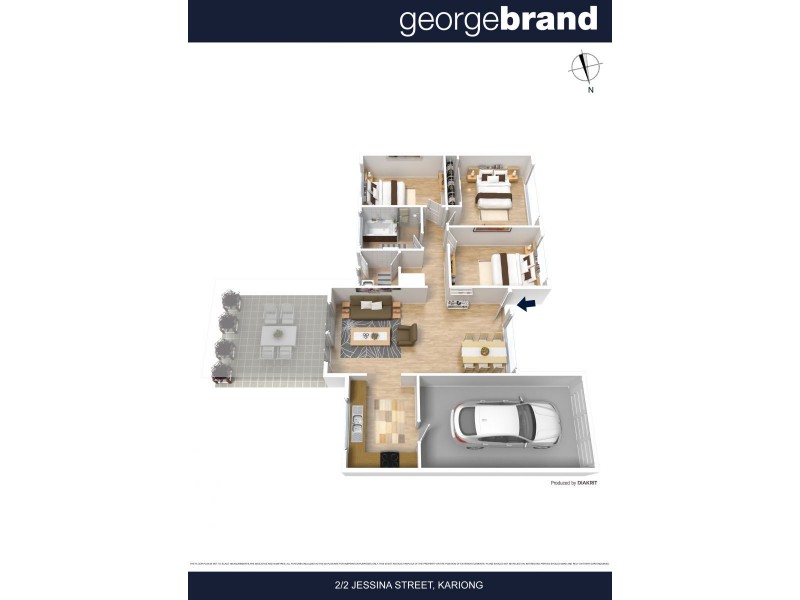 2/2 Jessina Street, Kariong NSW 2250 Floorplan