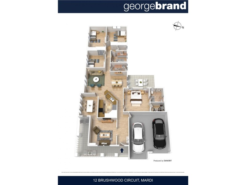 12 Brushwood Circuit, Mardi NSW 2259 Floorplan