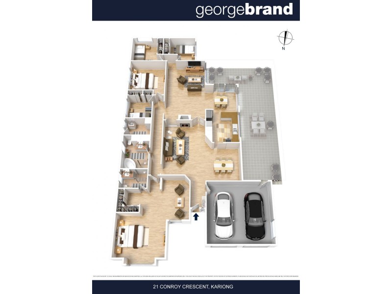 21 Conroy Crescent, Kariong NSW 2250 Floorplan