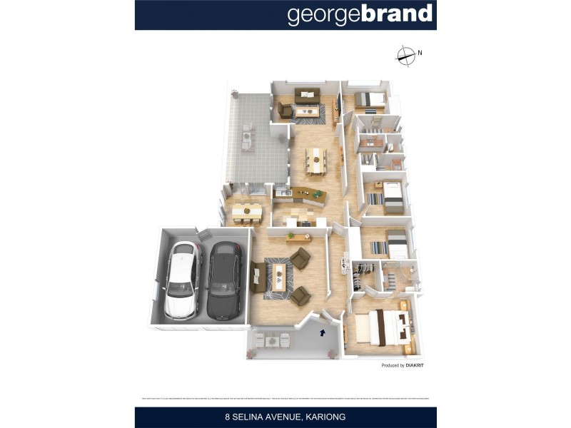 8 Selina Avenue, Kariong NSW 2250 Floorplan