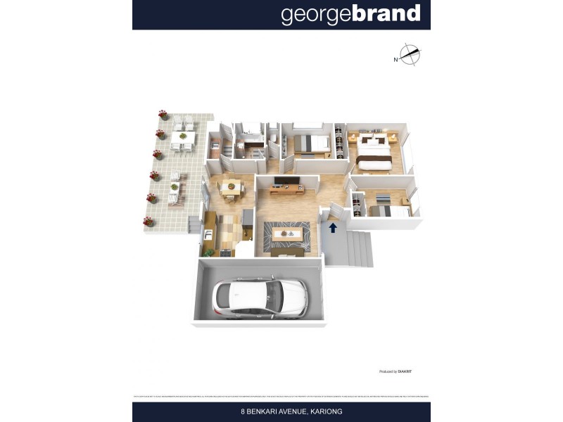 8 Benkari Avenue, Kariong NSW 2250 Floorplan