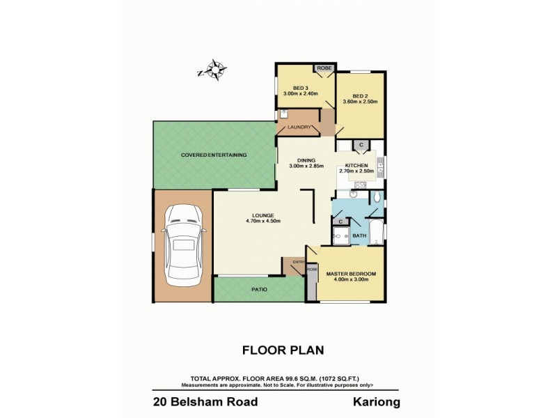 20 Belsham Road, Kariong NSW 2250 Floorplan