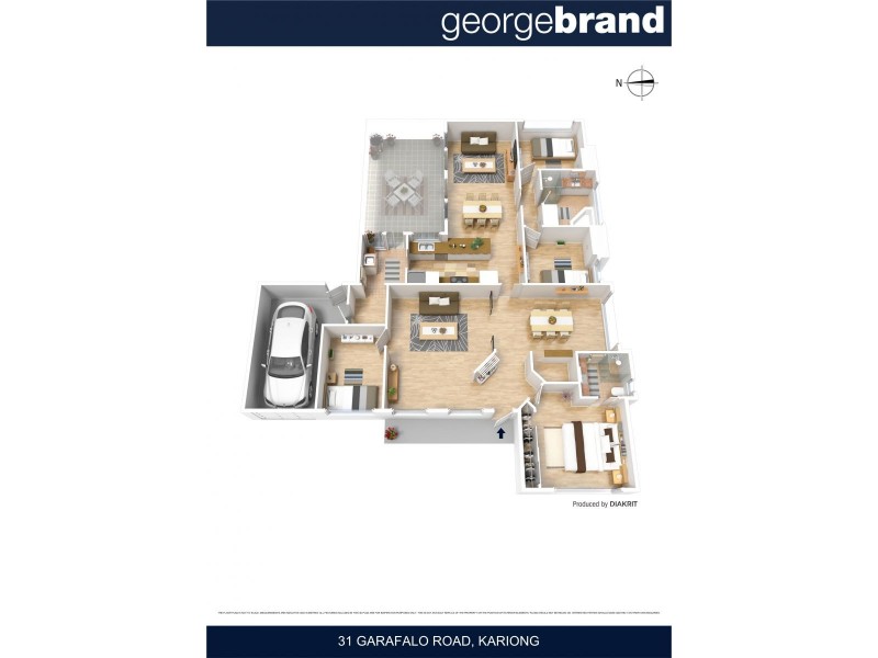 31 Garafalo Road, Kariong NSW 2250 Floorplan