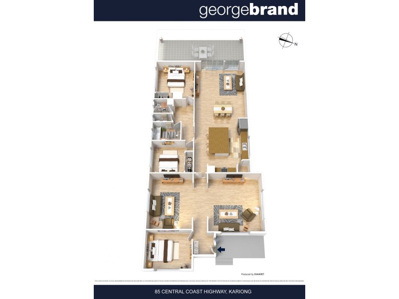 85 Central Coast Highway, Kariong NSW 2250 Floorplan