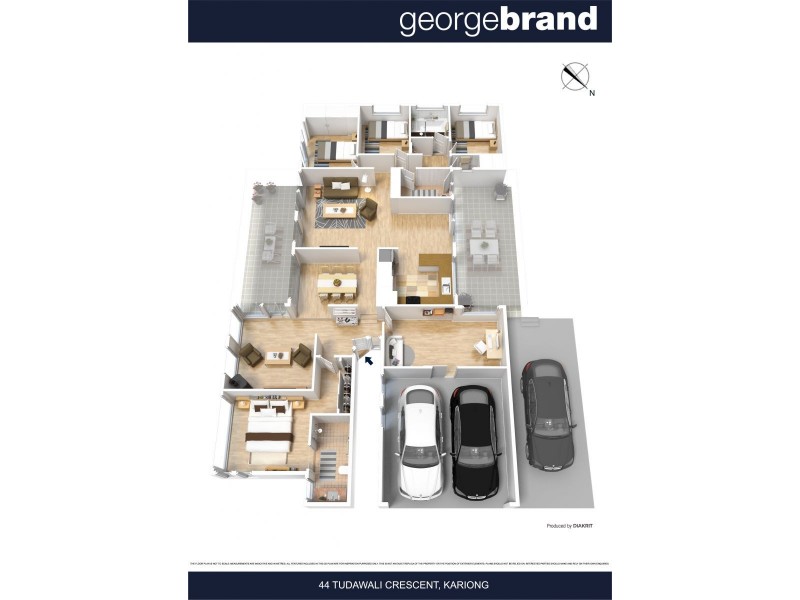 44 Tudawali Crescent, Kariong NSW 2250 Floorplan