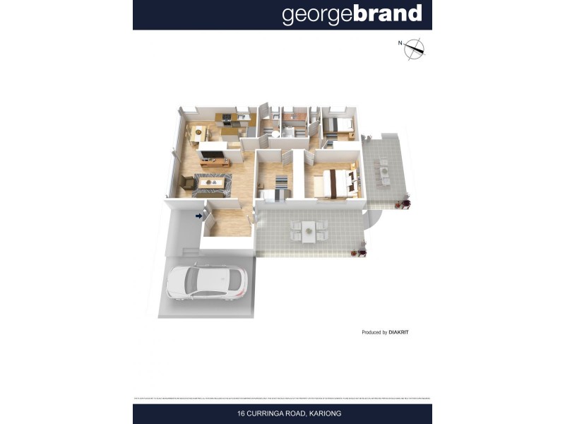 16 Curringa Road, Kariong NSW 2250 Floorplan