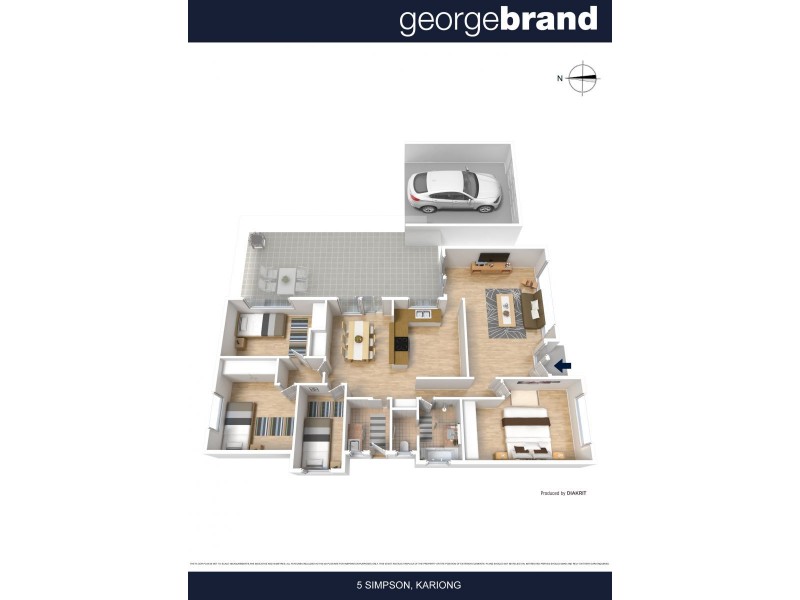 5 Simpson Close, Kariong NSW 2250 Floorplan