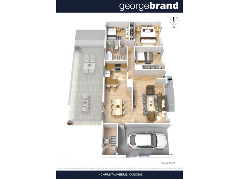 40 Arunta Avenue, Kariong NSW 2250 Floorplan