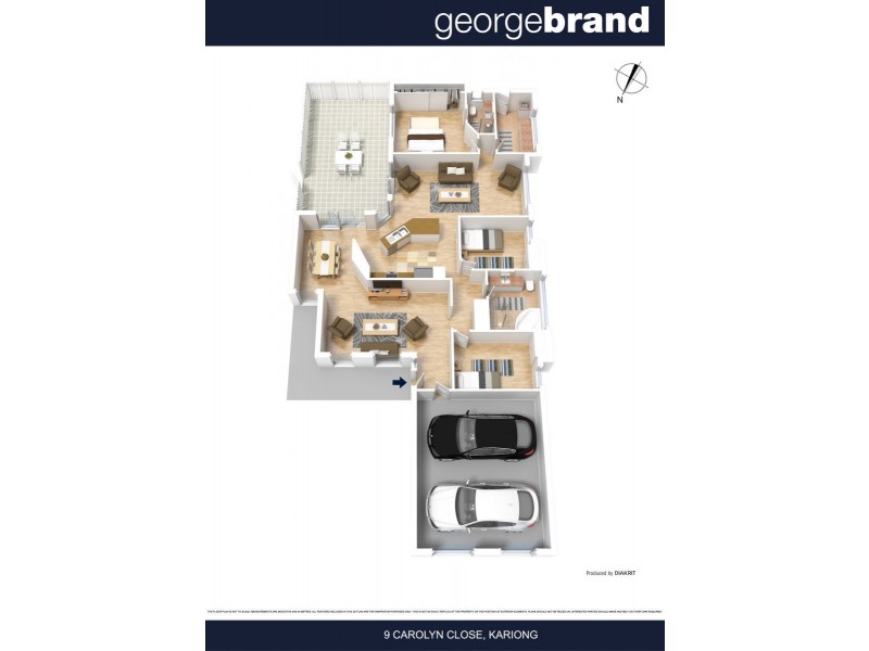 9 Carolyn Close, Kariong NSW 2250 Floorplan