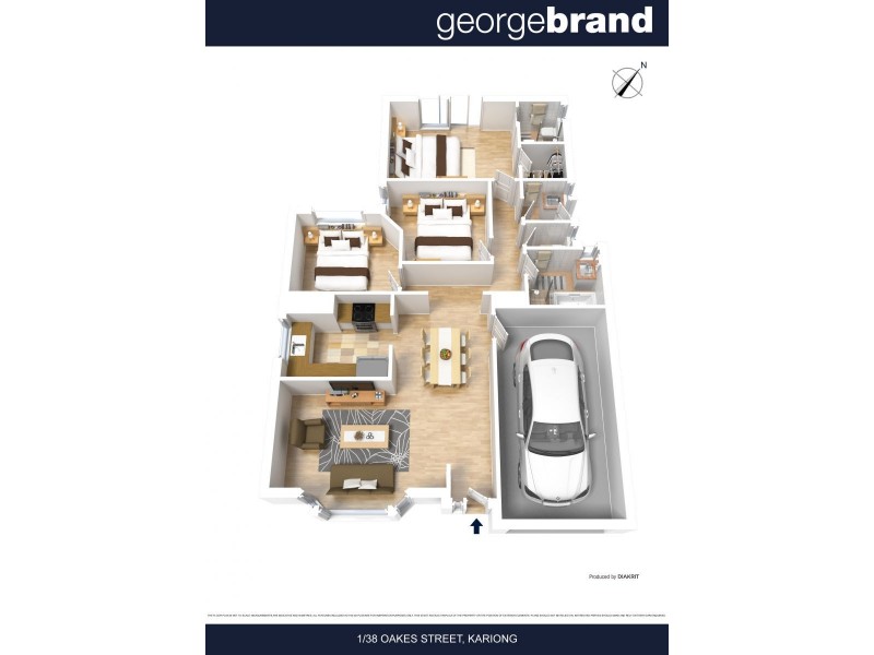 1/38 Oakes Street, Kariong NSW 2250 Floorplan