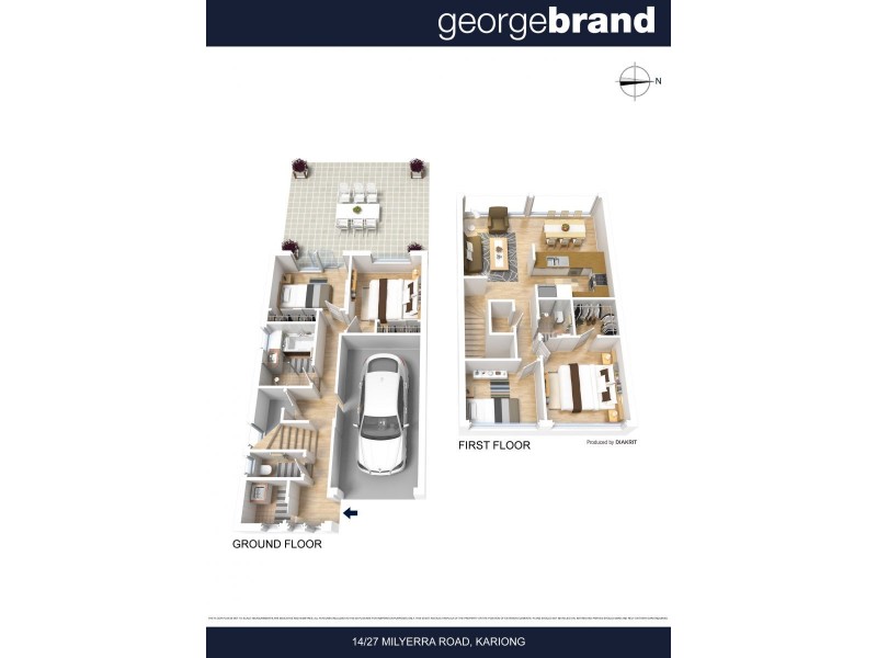 14/27 Milyerra Road, Kariong NSW 2250 Floorplan