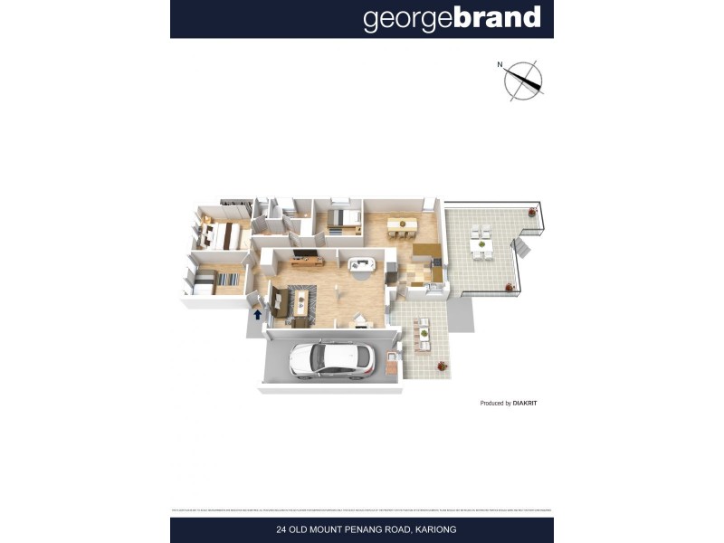 24 Old Mount Penang Road, Kariong NSW 2250 Floorplan