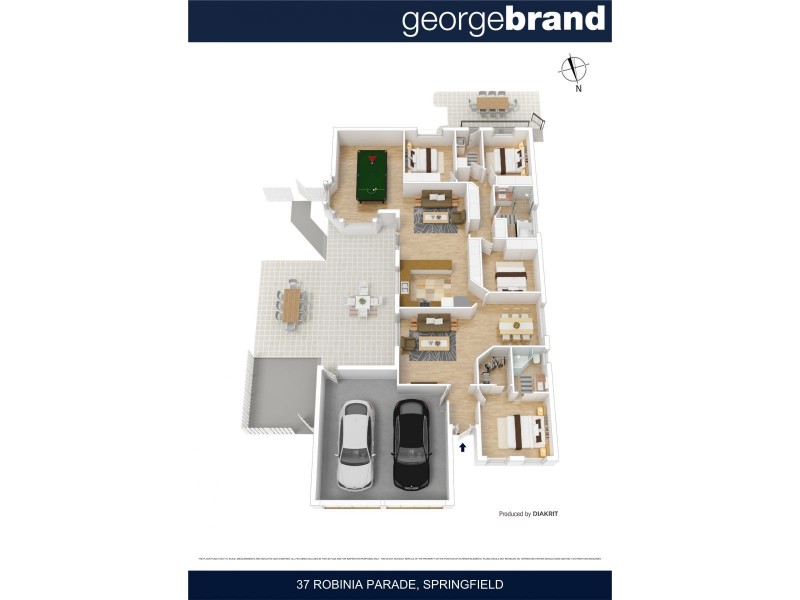 37 Robinia Parade, Springfield NSW 2250 Floorplan