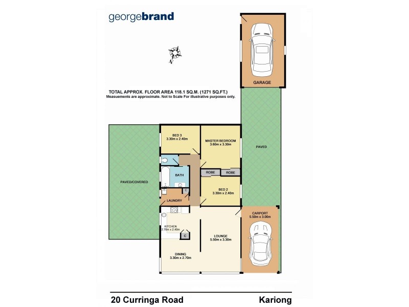 20 Curringa Road, Kariong NSW 2250 Floorplan