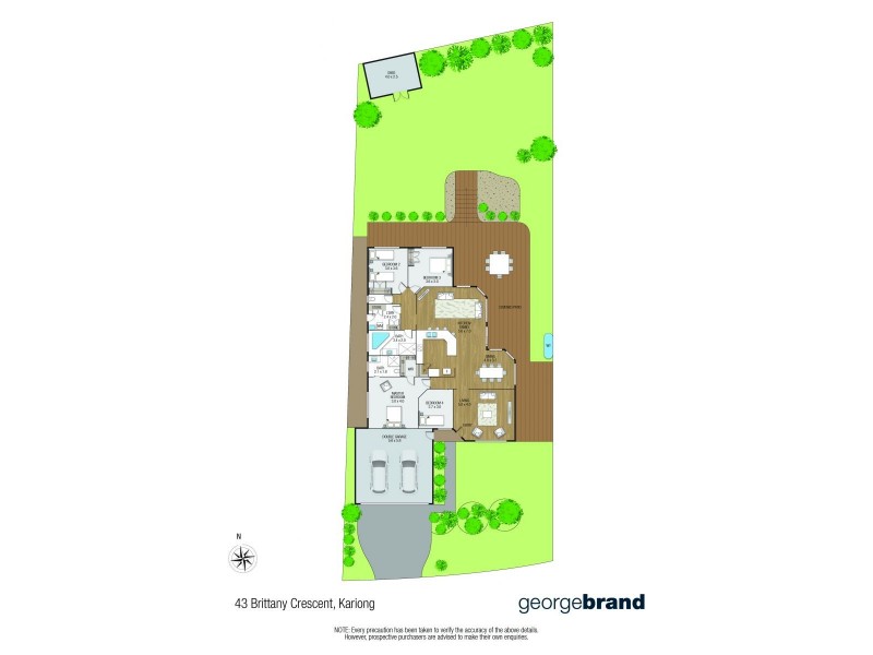 43 Brittany Crescent, Kariong NSW 2250 Floorplan
