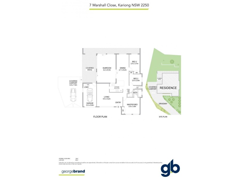 7 Marshall Close, Kariong NSW 2250 Floorplan